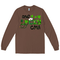 Chestnut one lucky certified medical assistant cma Long Sleeve Tee - RanaPortraitStore