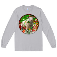 Moon Dust christmas dorset sheep Long Sleeve Tee - LillyAllenDesigns