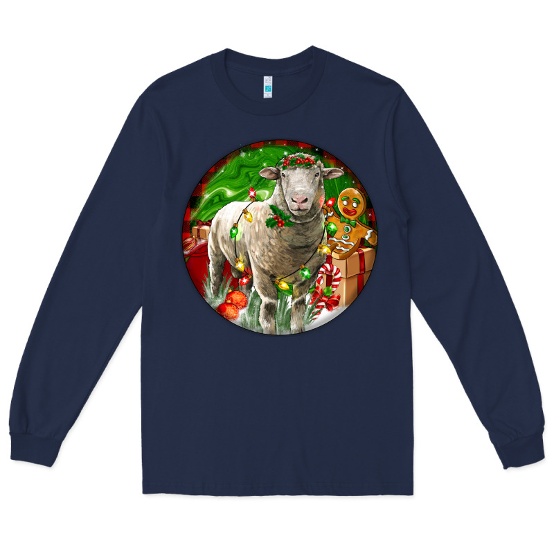 Christmas Dorset Sheep Long Sleeve Tee by LillyAllenDesigns | Teevron