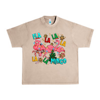 French Oak christmas fla la la la la mingo Urban Heavy Tee - MaliasSmallBusiness