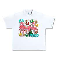 White christmas fla la la la la mingo Urban Heavy Tee - MaliasSmallBusiness
