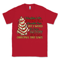 Red sketchy stuff for some christmas tree cakes Classic Tee - MaliasSmallBusiness