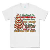 White sketchy stuff for some christmas tree cakes Classic Tee - MaliasSmallBusiness