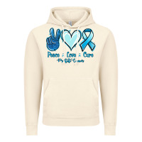 Vintage Artic Peace Love Cure Prostate Cancer Vintage Hoodie - Jasminsmagicworld