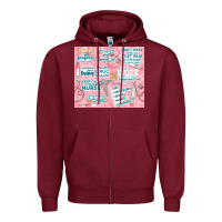 Burgundy funny nurse Zipper Hoodie - TumblerDesignByShophia