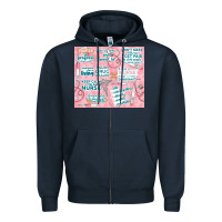 Navy funny nurse Zipper Hoodie - TumblerDesignByShophia