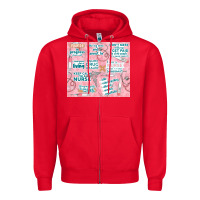 Red funny nurse Zipper Hoodie - TumblerDesignByShophia