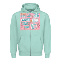 Seafoam funny nurse Zipper Hoodie - TumblerDesignByShophia