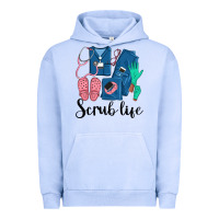 Pigment Grape Ice Scrub Life Nurse Urban Hoodie - LillyAllenDesigns