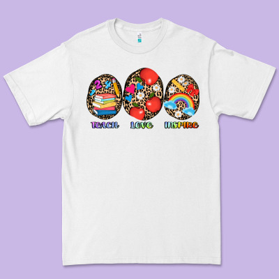 Teach Love Inspire Premium Tee Designed By Adodesignshop