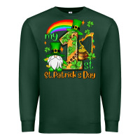 Sports Green St. Patrick's My 1st St. Patrick's Day Premium Sweatshirt - OliviaCreatesArt