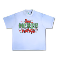 Grape Ice one merry nurse Urban Heavy Tee - MaliasSmallBusiness