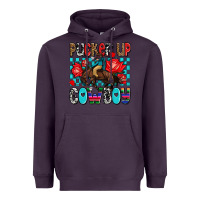 Plum pucker up cowboy olivia Heavyweight Hoodie - OliviaCreatesArt