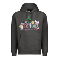 Charcoal Heather Xoxo the original love language Easter Day Premium Hoodie - CowGirlArtShop
