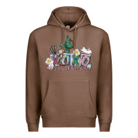 Chestnut Xoxo the original love language Easter Day Premium Hoodie - CowGirlArtShop