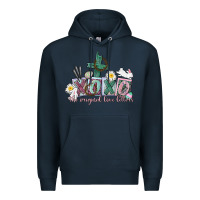 Navy Xoxo the original love language Easter Day Premium Hoodie - CowGirlArtShop
