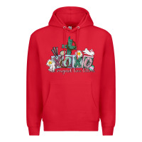 Red Xoxo the original love language Easter Day Premium Hoodie - CowGirlArtShop