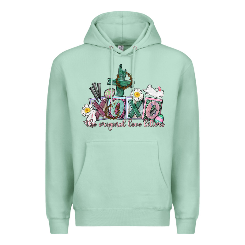 Xoxo The Original Love Language Easter Day Premium Hoodie by CowGirlArtShop | Teevron