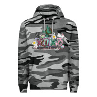 Slate Camo Xoxo the original love language Easter Day Premium Hoodie - CowGirlArtShop