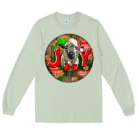 Matcha christmas hampshire sheep Long Sleeve Tee - LillyAllenDesigns