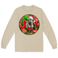 Mushroom christmas hampshire sheep Long Sleeve Tee - LillyAllenDesigns
