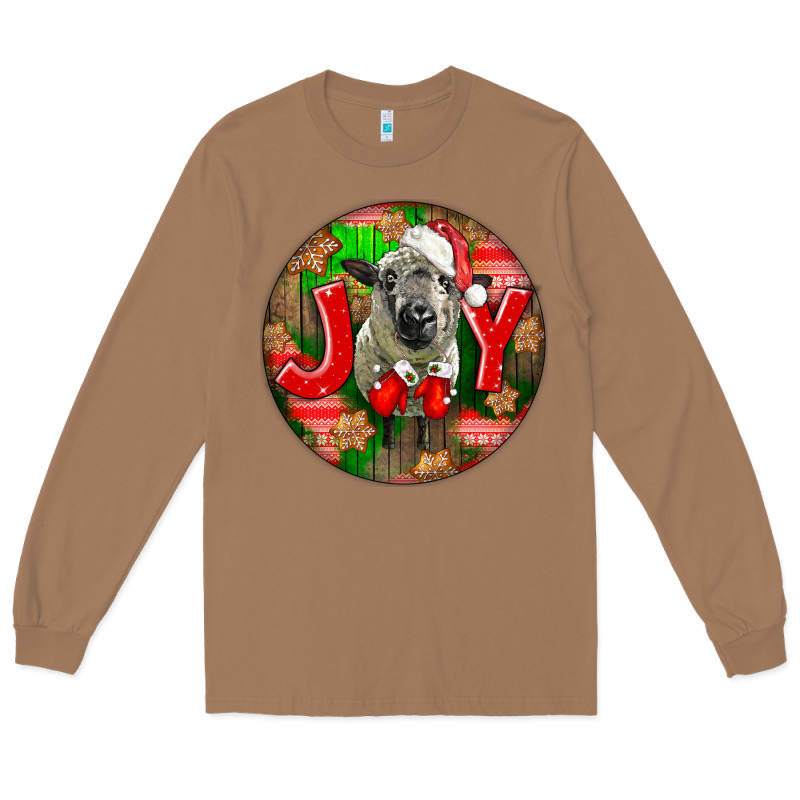Christmas Hampshire Sheep Long Sleeve Tee by LillyAllenDesigns | Teevron