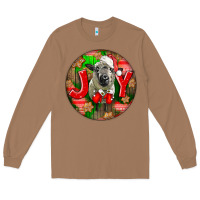 Toasted Coconut christmas hampshire sheep Long Sleeve Tee - LillyAllenDesigns