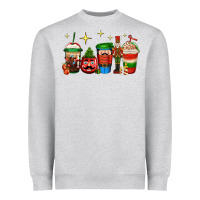 Heather Grey nutcracker coffee Heavyweight Sweatshirt - Jasminsmagicworld