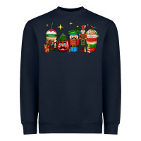 Navy nutcracker coffee Heavyweight Sweatshirt - Jasminsmagicworld