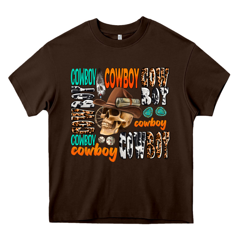 Cowboy Heavy Core Tee by AdoDesignShop | Teevron