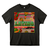 Asphalt latino seamless pattern Heavy Core Tee - BundleAndBundleShop