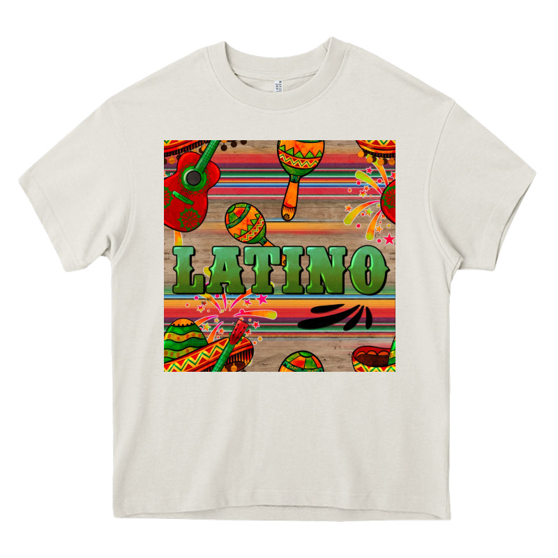 Latino Seamless Pattern Heavy Core Tee by BundleAndBundleShop | Teevron