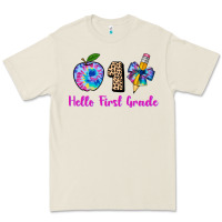 Bone hello first grade tie dye 3200x2400 Premium Tee - AdoDesignShop
