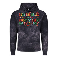 Cloud Black deck the halls and not your baby daddy Vintage Hoodie - MaliasSmallBusiness
