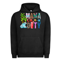 Pigment Black Mama Of Duty Urban Hoodie - CowhideDigitalArt