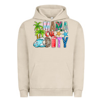 Pigment French Oak Mama Of Duty Urban Hoodie - CowhideDigitalArt