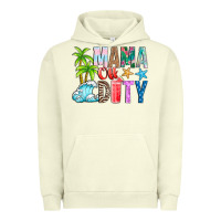 Pigment Pistachio Mama Of Duty Urban Hoodie - CowhideDigitalArt