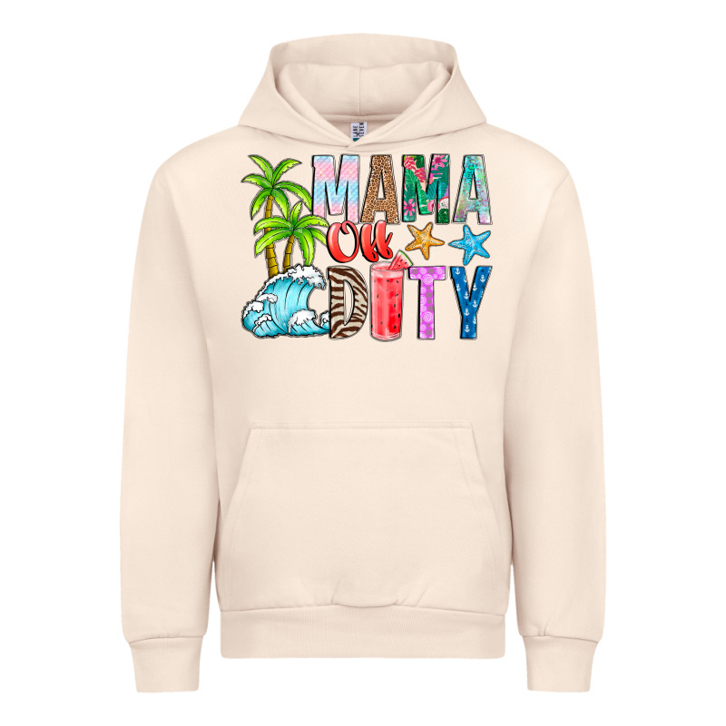 Mama Of Duty Urban Hoodie by CowhideDigitalArt | Teevron