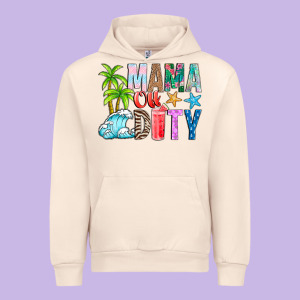 Mama Of Duty Urban Hoodie Designed By Cowhidedigitalart