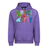 Tulip Mama Of Duty Urban Hoodie - CowhideDigitalArt