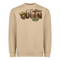 Mushroom caffeine queen Heavyweight Sweatshirt - BarkalooDesign