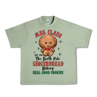 Oil Green mrs claus the north pole gingerbread bakery real g Urban Heavy Tee - MaliasSmallBusiness