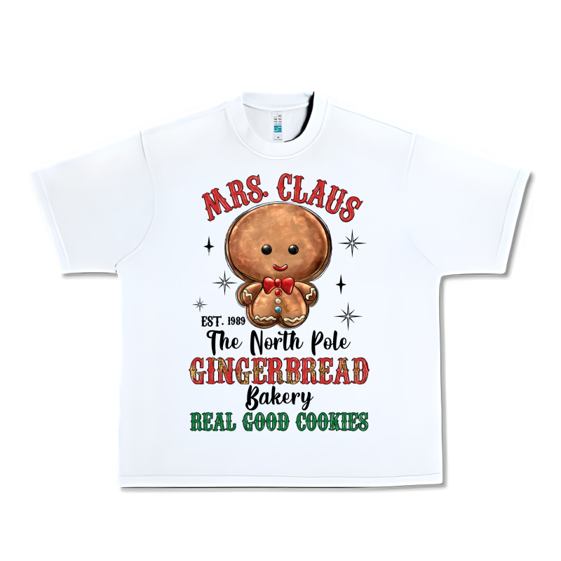 Mrs Claus The North Pole Gingerbread Bakery Real G Urban Heavy Tee by MaliasSmallBusiness | Teevron