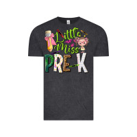 Vintage Black little miss pre k Vintage Tee - NancyCooperArtShop