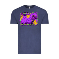 Vintage Denim mardi gras background Vintage Tee - JahusDesignShop