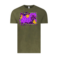 Vintage Olive mardi gras background Vintage Tee - JahusDesignShop
