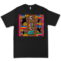 Black rodeo serape leopard glitter Premium Tee - Artiststas