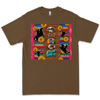Cacao rodeo serape leopard glitter Premium Tee - Artiststas