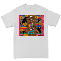 Dove Grey rodeo serape leopard glitter Premium Tee - Artiststas