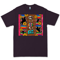 Plum rodeo serape leopard glitter Premium Tee - Artiststas